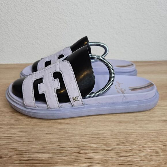 Sam Edelman Lavender Slide Sandals, women's size 7.5M - Picture 2 of 7